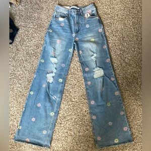 Tinseltown Hippy 60s, 70s, 90's High rise Wide leg jeans